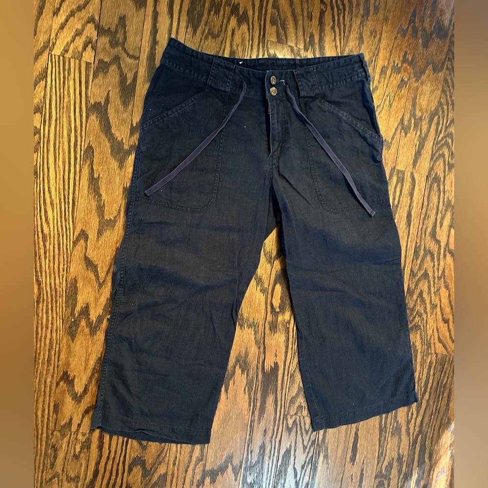 Patagonia Women's Navy Hemp Island Capri - Size 8